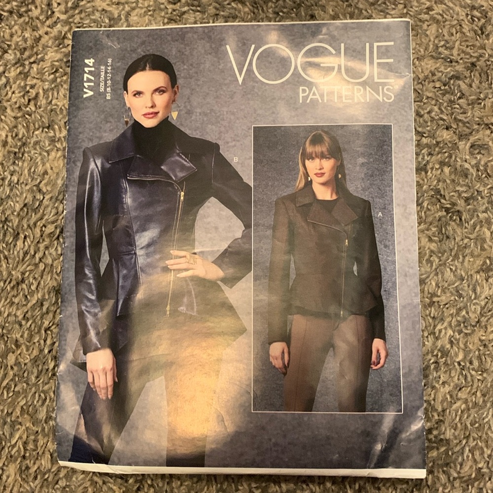 Leather Jacket Pattern